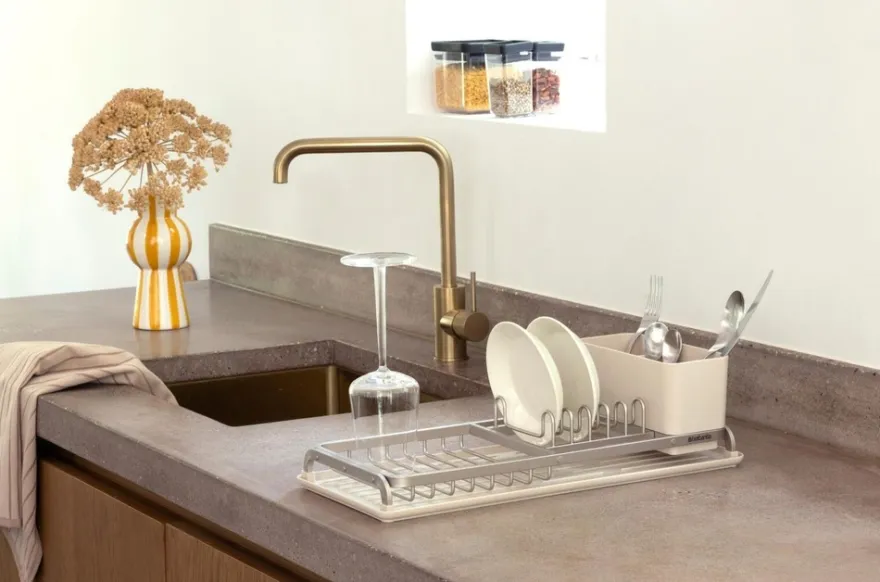 Brabantia SinkSide kompakti astiankuivausteline