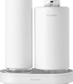 Brabantia SinkStyle saippua-annostelijasetti mineral fresh white