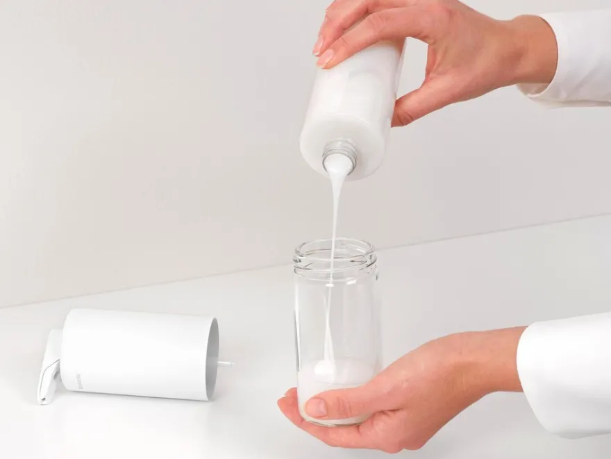 Brabantia SinkStyle saippuapumppu mineral fresh white