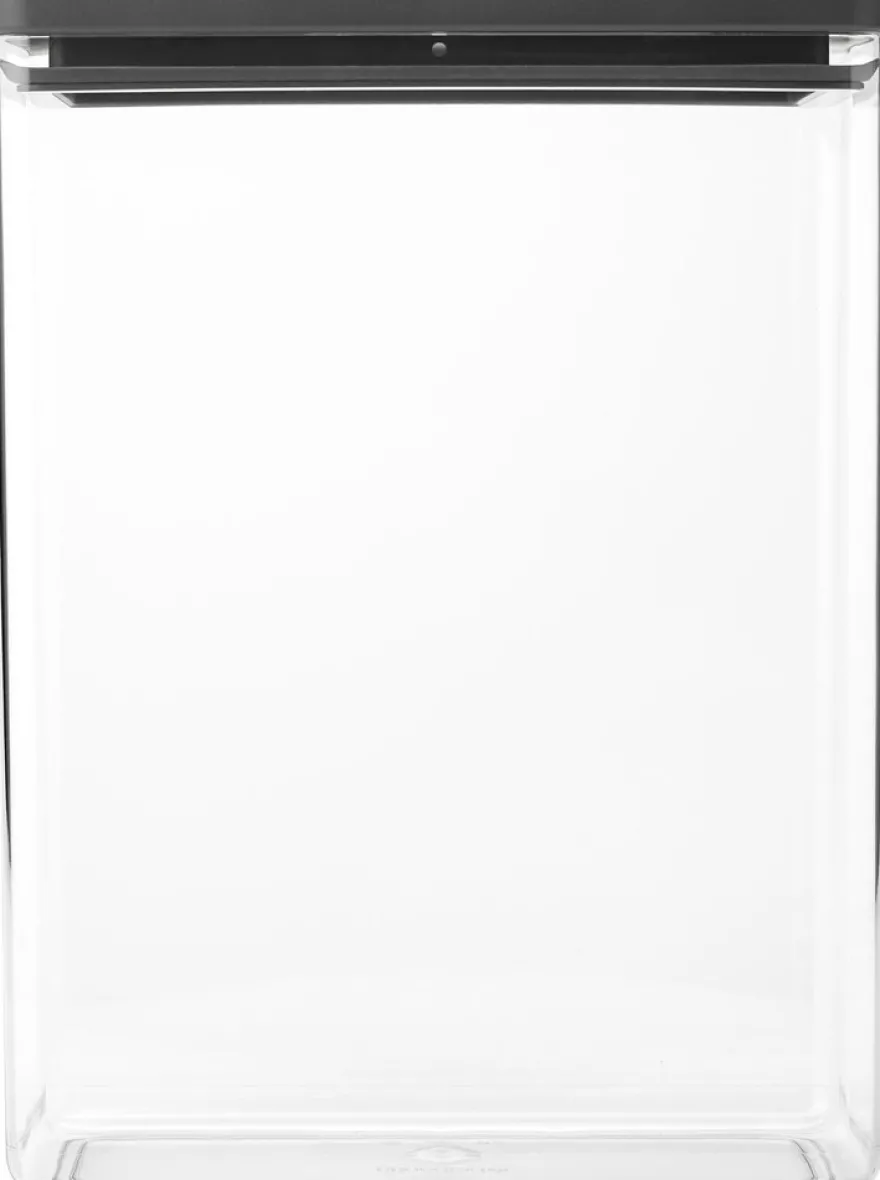 Brabantia Tasty+ pinottava säilytyspurkki 5,4L dark grey