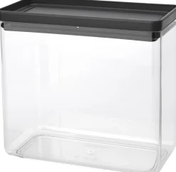Brabantia Tasty+ pinottava säilytyspurkki 3,5L dark grey