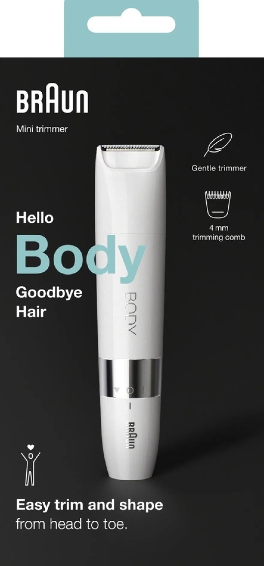 Braun BodyGroom BS1000 trimmeri