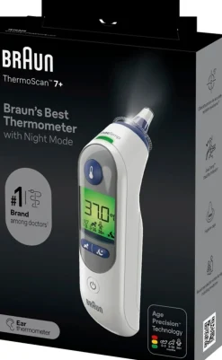 Braun Korvakuumemittari Thermoscan 7+