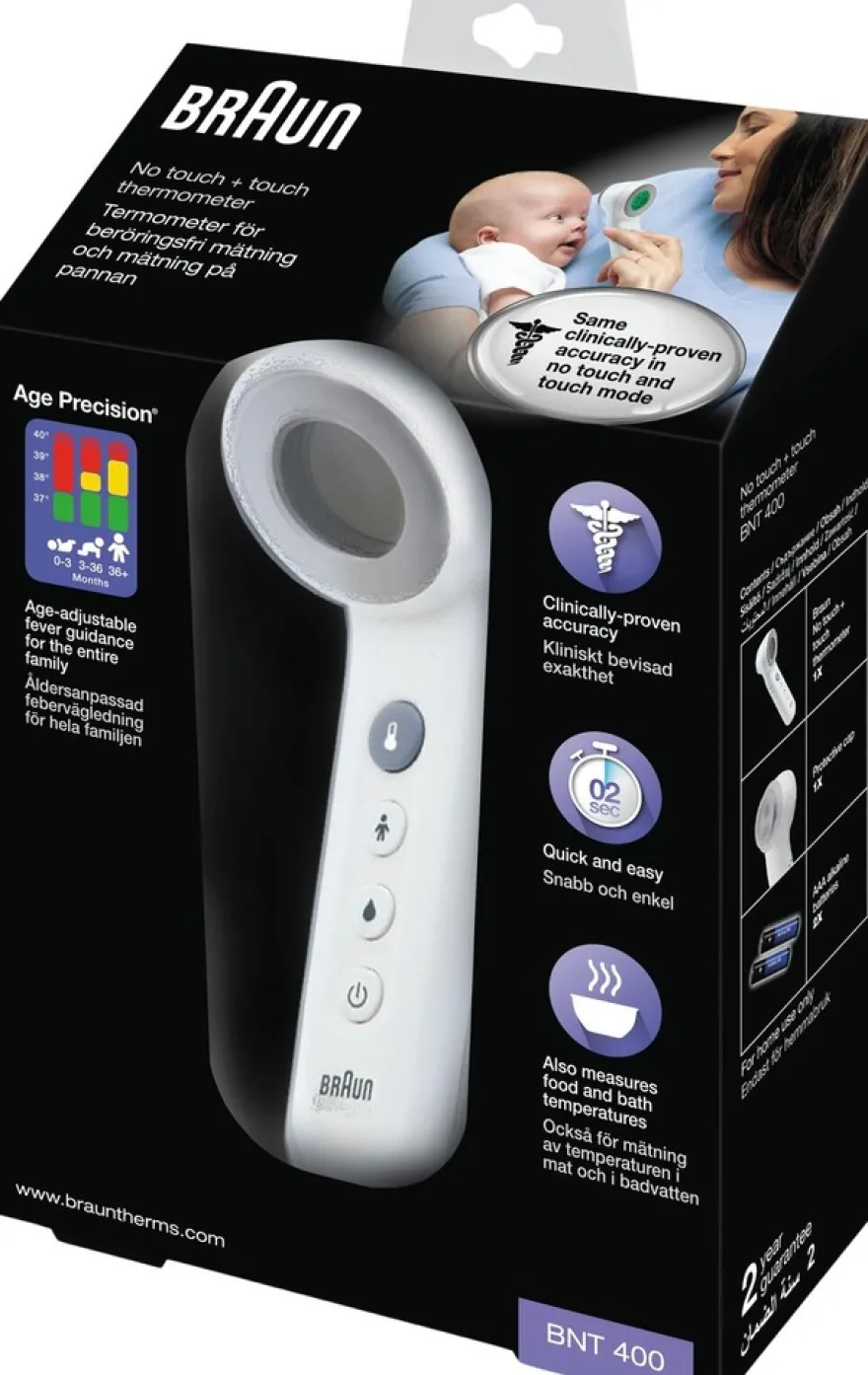Braun Otsakuumemittari BNT400EE