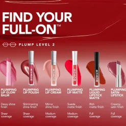 BUXOM Full On Plumping Lipstick mattahuulipuna 3,5ml