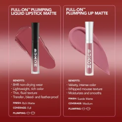 BUXOM Full On Plumping Lipstick mattahuulipuna 3,5ml