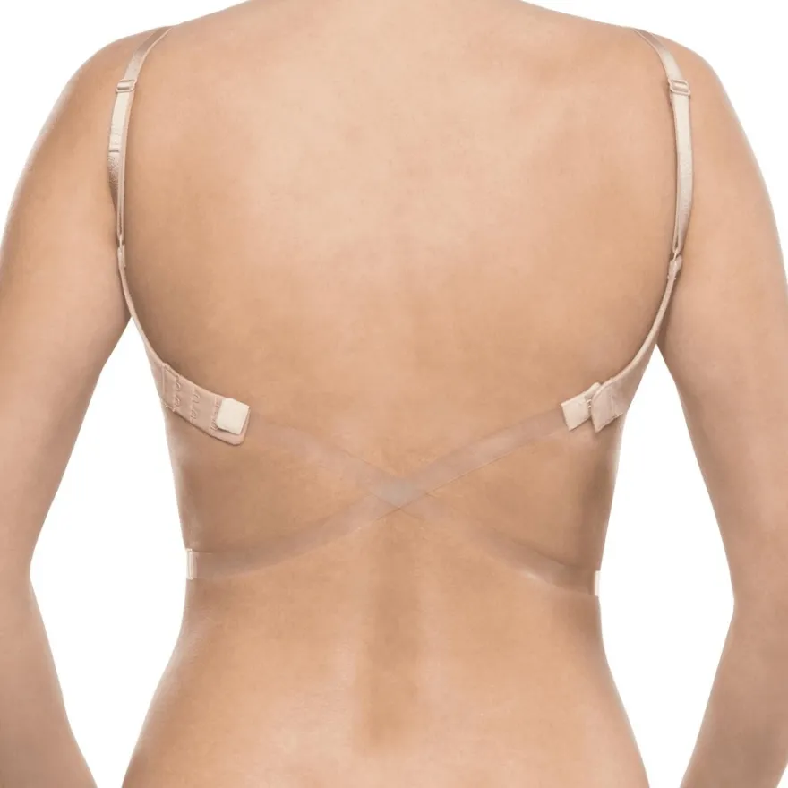 Bye Bra Transparent Low Back Straps rintaliivit