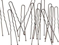 Cailap Hiuspinni hengetön ruskea 6cm, 12kpl