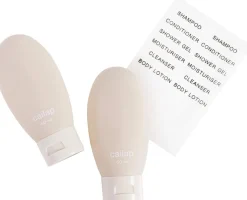 Cailap Matkapullotuubit 2 kpl, beige
