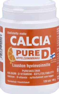 Calcia Pure D Kalkki-D3 vitamiinitabletti 120 tabl