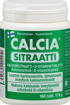 Calcia Sitraatti kalsiumsitraatti-D-vitamiinitabletti 160 tabl
