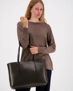 Calvin Klein Emblem aop tote olkakassi