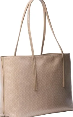 Calvin Klein Emblem aop tote w/pouch olkakassi