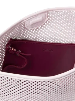 Calvin Klein Emblem mesh bucket olkalaukku