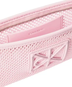Calvin Klein Emblem mesh conv pouch laukku