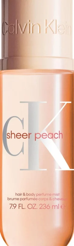 Calvin Klein Hair & bodymist Sheer Peach 236 ml hius- ja vartalotuoksu