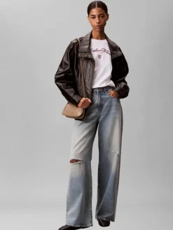 Calvin Klein Hardware zip olkalaukku