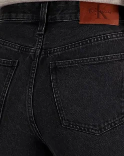 Calvin Klein Jeans barrel jean ck essential black farkut