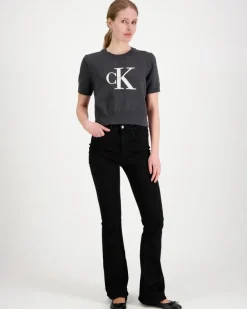 Calvin Klein Jeans Chunky cotton graphic neule