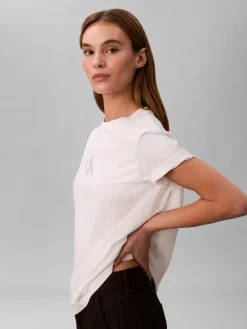 Calvin Klein Jeans classic foil ck t-paita