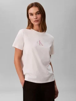 Calvin Klein Jeans classic foil ck t-paita