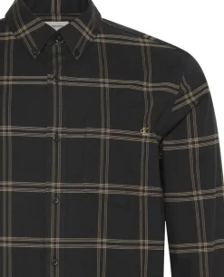 Calvin Klein Jeans kauluspaita Windowpane Oxford