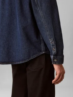 Calvin Klein Jeans puuvillainen farkkupaita overshirt