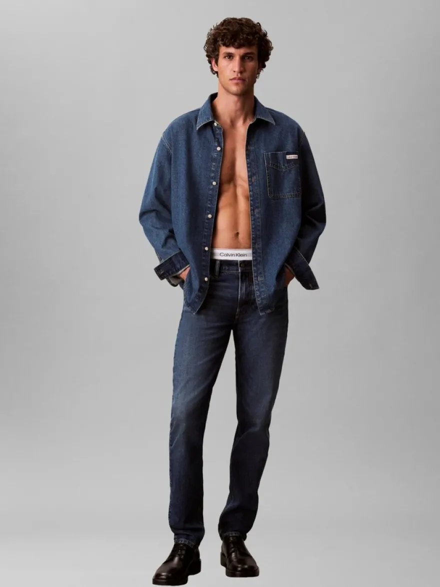Calvin Klein Jeans Slim tapered jeans farkut