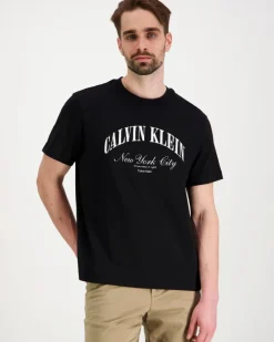 Calvin Klein Jeans 20s march graphic seasonal t-paita