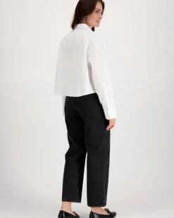 Calvin Klein Jeans Solid boxy cropped paita