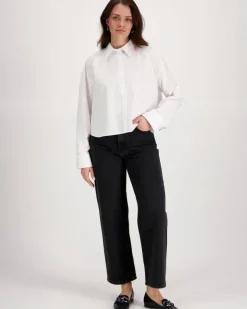 Calvin Klein Jeans Solid boxy cropped paita