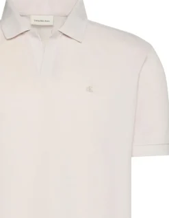 Calvin Klein Jeans Ss open collar casual pique pikeepaita