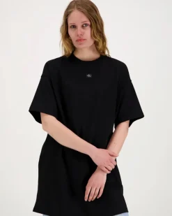 Calvin Klein Jeans Ss woven label oversized t-paitamekko