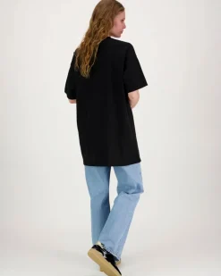 Calvin Klein Jeans Ss woven label oversized t-paitamekko
