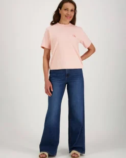Calvin Klein Jeans t-paita Boxy Left Chest Monologo