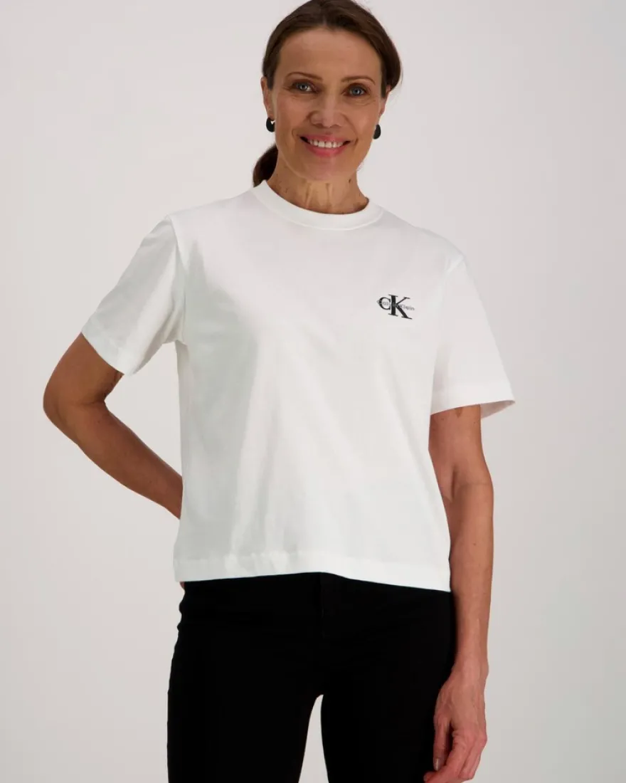 Calvin Klein Jeans t-paita Boxy Left Chest Monologo