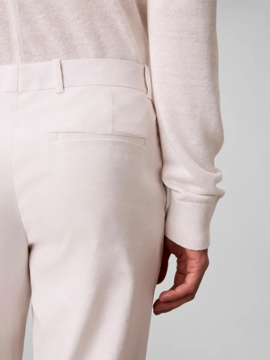 Calvin Klein Linen lyocell slim trouser housut