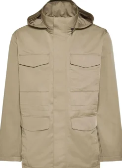 Calvin Klein Ls tech twill 4 pkt field jacket farkkutakki