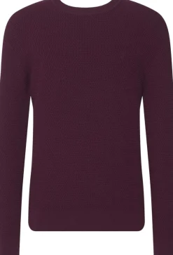 Calvin Klein Ls texture cttn crewnk neule