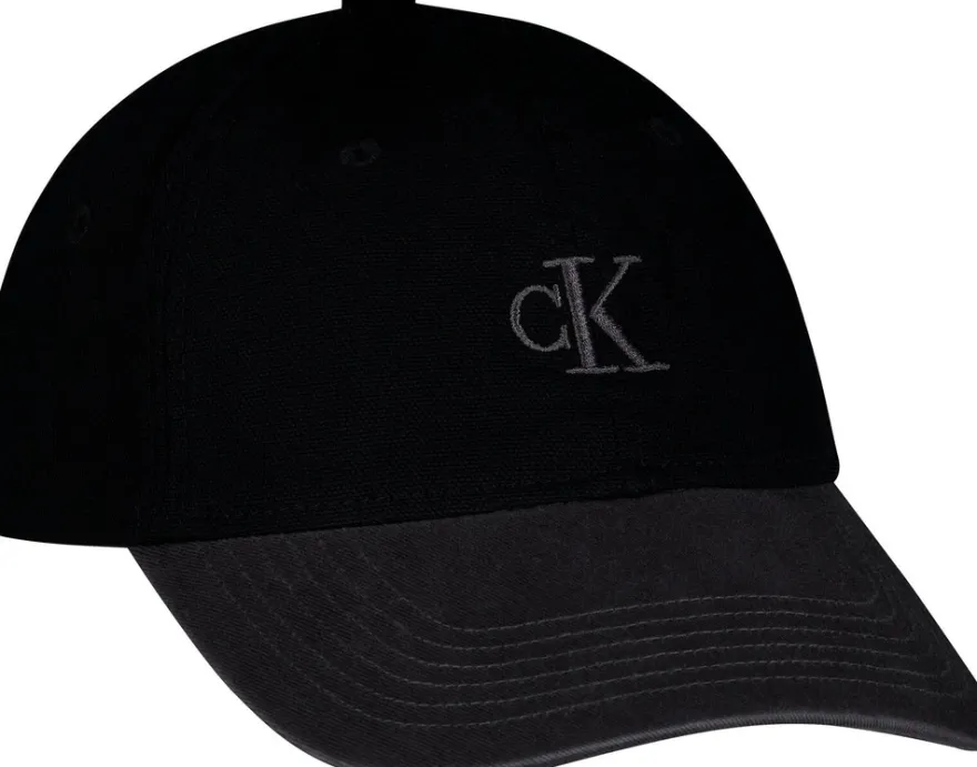 Calvin Klein Monogram embroidery baseball cap lippalakki