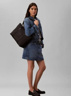 Calvin Klein Nylon med tote olkalaukku