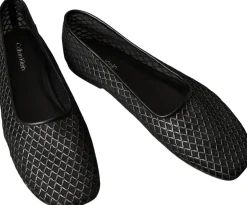 Calvin Klein Oblique mesh ballerinat