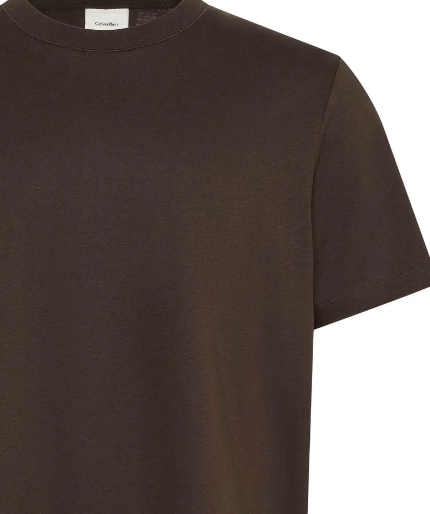 Calvin Klein pellavasekoitteinen T-paita
