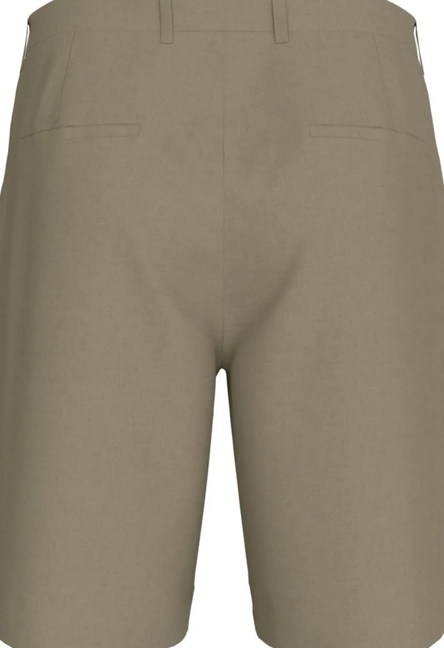 Calvin Klein puuvilla-pellavashortsit Straight