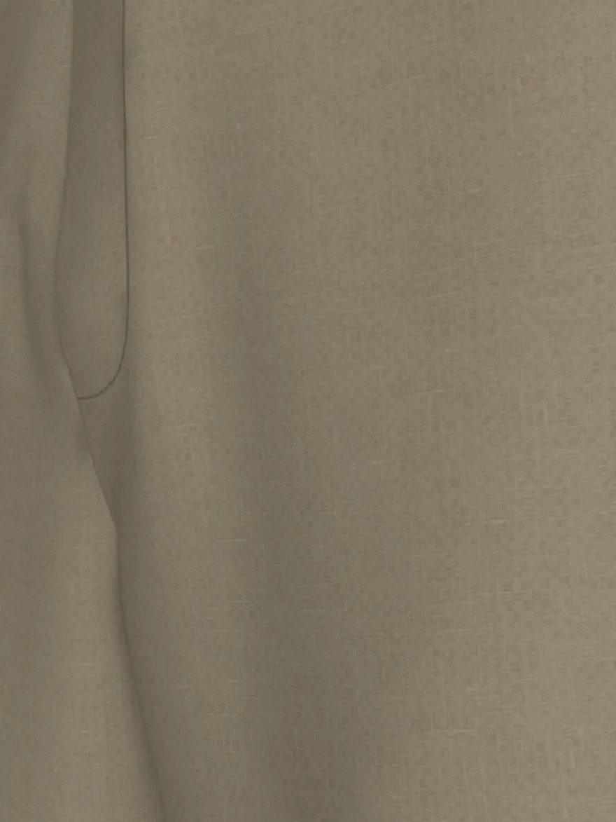 Calvin Klein puuvilla-pellavashortsit Straight