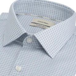 Calvin Klein Slim esntl poplin str prt pukupaita