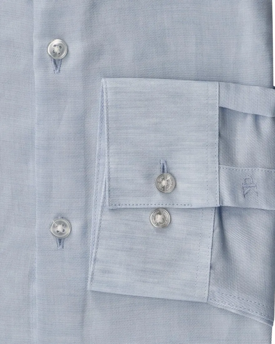 Calvin Klein Slim ref linen bld sld kauluspaita