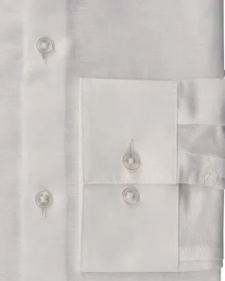 Calvin Klein Slim ref linen bld sld kauluspaita