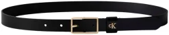 Calvin Klein Square buckle CK loop 25mm nahkavyö