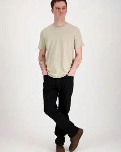 Calvin Klein Ss supima chest emb crewneck t-paita